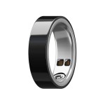 Smart Ring, o Anel Inteligente de cor preta