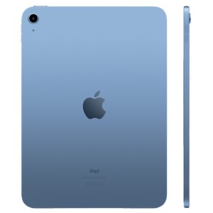 Parte traseira do iPad 10.9" 2022 azul