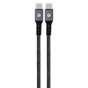 Cabo USB-C - USB-C Magnético de cor preta