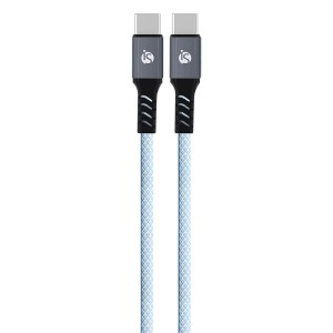 Cabo USB-C - USB-C Magnético de cor azul