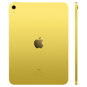 Parte traseira do iPad 10.9" 2022 amarelo