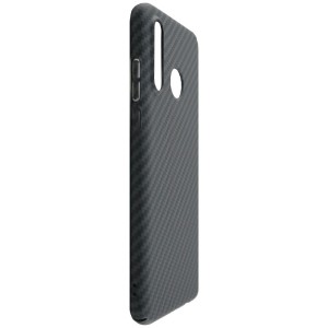 Capa Fibra de Carbono Huawei de lado