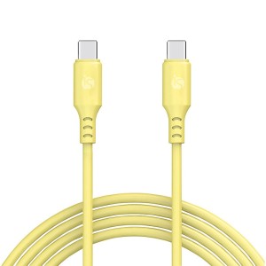 Cabo USB-C USB-C Fast Charge Amarelo