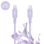 Cabo USB-C Lightning Fast Charge Roxo