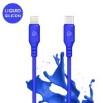Cabo USB-C Lightning Fast Charge Azul