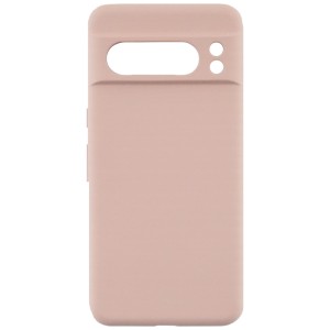 Capa Silicone Google Pixel em cor de rosa