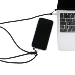 Cordão de Silicone com USB-C para Telemóvel - iServices