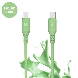 Cabo USB-C USB-C Fast Charge Verde
