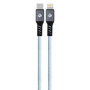 Cabo USB-C Lightning Magnético de cor azul