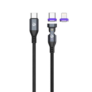 Cabo USB-C Lightning Ponta Removível - iServices