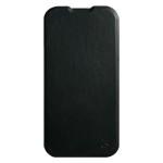 Capa Folio Magnética em Pele iPhone totalmente fechada