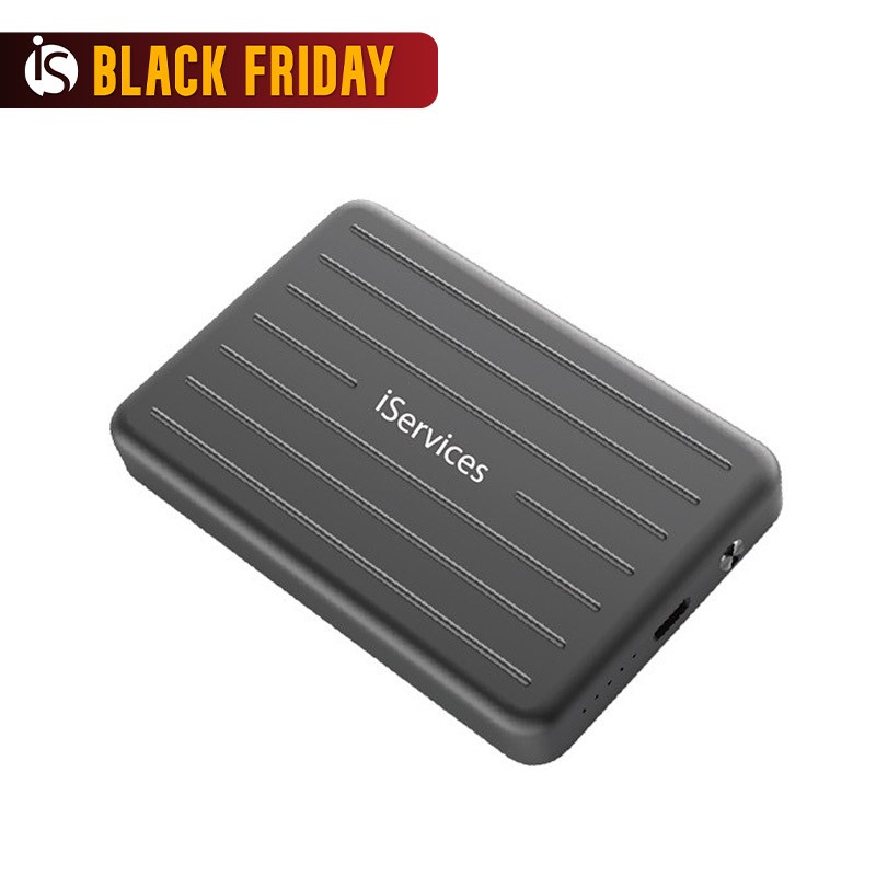 Powerbank 5000 mAh Metálica - Loja Online iServices Powerbank 5000 mAh Metálica - Loja Online iServices