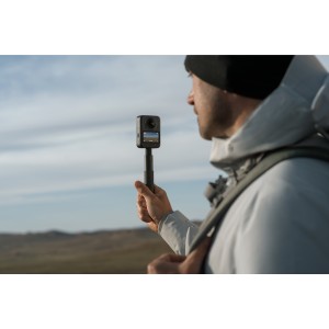 Vara de selfie invisível 70 cm em fibra de carbono para DJI Osmo