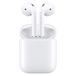 Auriculares Wireless Music Pods iServices Frente Fora da Base de Carregamento