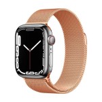 Bracelete Milanesa Rose Gold com Apple Watch