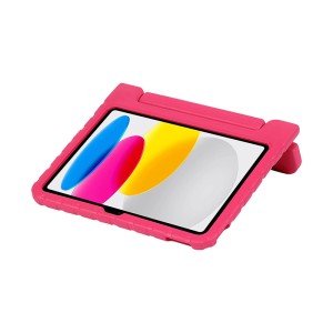 Capa Infantil para iPad Rosa a 15 graus