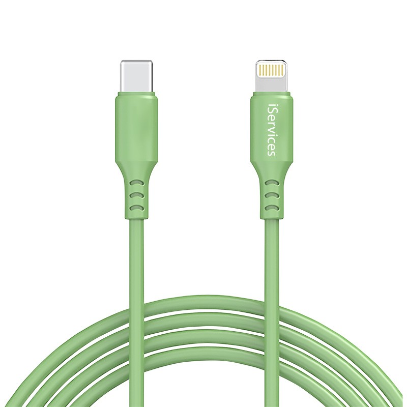 Câble USB-C - (Lightning et USB-C) USB C   Lightning Verde