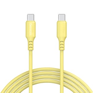 Cabo USB-C USB-C Fast Charge Amarelo