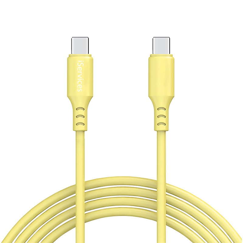 Cabo USB-C Fast Charge Amarelo USB C   USB C