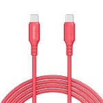 Cabo USB-C USB-C Fast Charge Vermelho