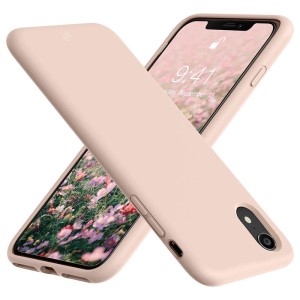 Capa de Silicone Areia para iPhone XR