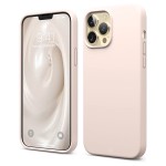 Capa de Silicone Areia para iPhone 12 Pro, 12 Pro Max, 13 Pro e 13 Pro Max