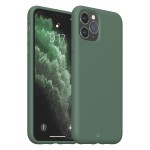 Capa de Silicone Verde para iPhone 11 Pro e 11 Pro Max