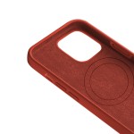 Capa de Silicone Vermelha para iPhone 14 Pro, 14 Pro Max, 15 Pro e 15 Pro Max
